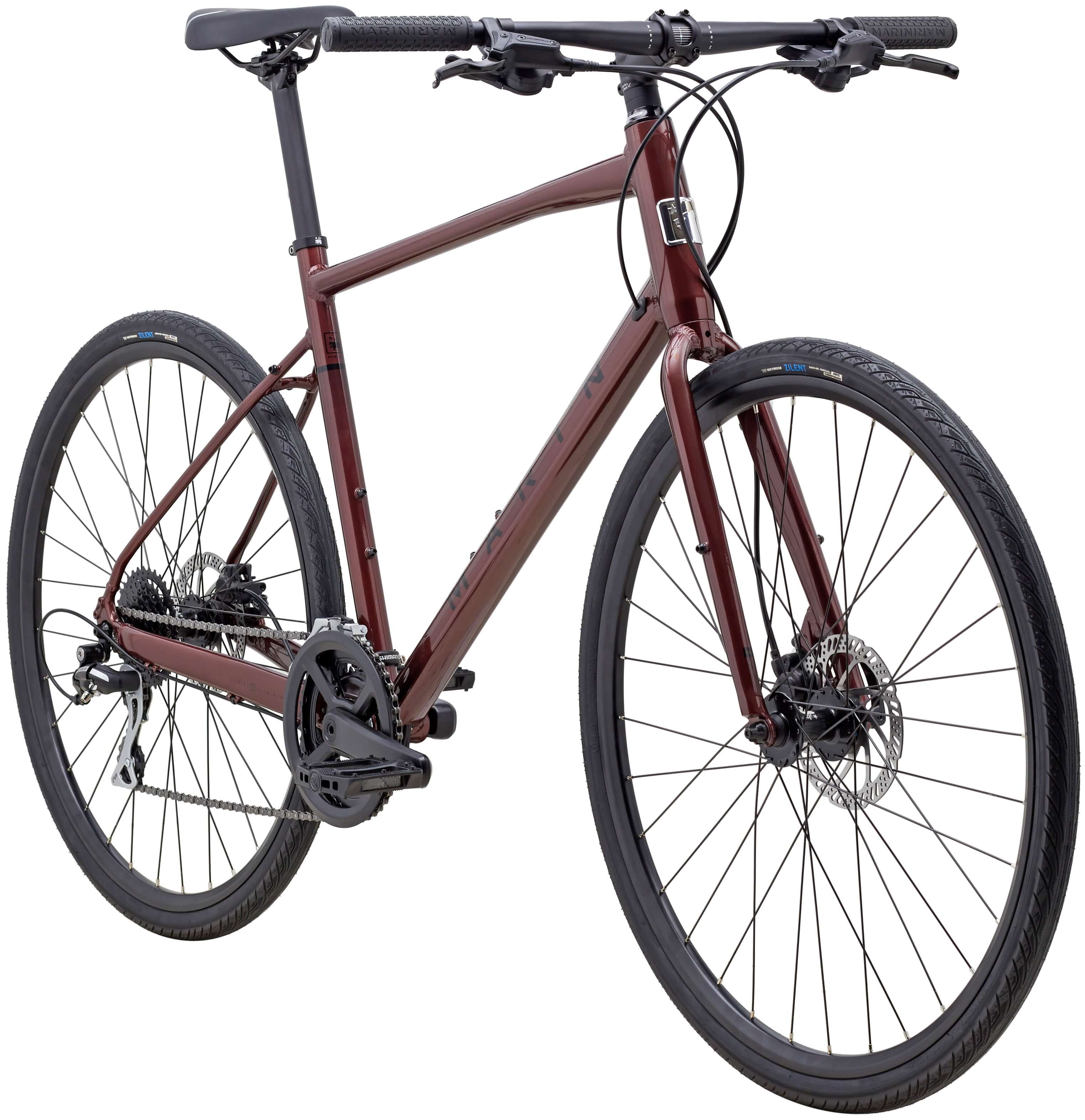 Велосипед 28" Marin FAIRFAX 2 рама - XL MAROON/BLACK A5 фото 2