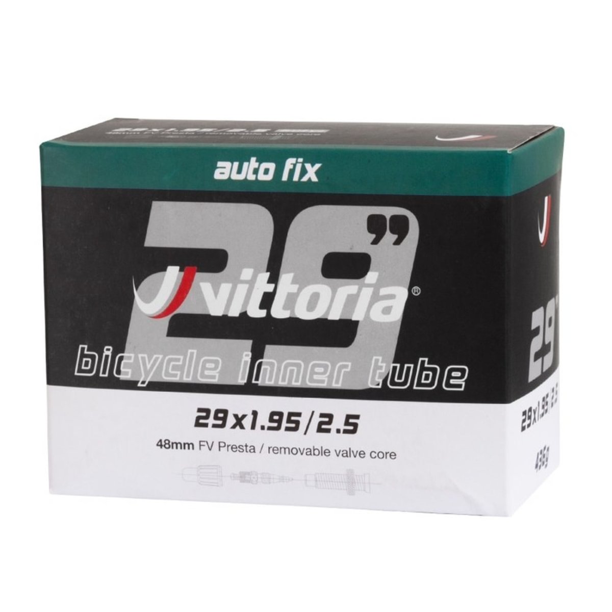 Камера 29x1.95-2.50 Vittoria Off-Road Auto Fix FV RVC 48mm фото 