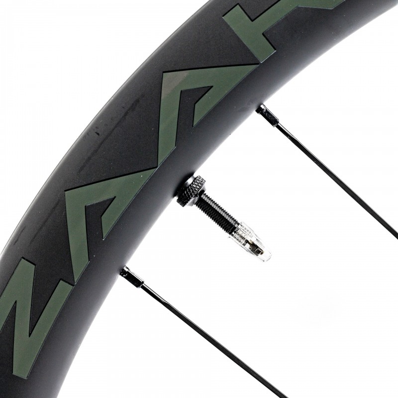 Колесо пер. + задн. 700C ZAAK Gravel Disc HG11/12s 12-100/12-142 Carbon 38mm Clincher/Tubeless CenterLock фото 3