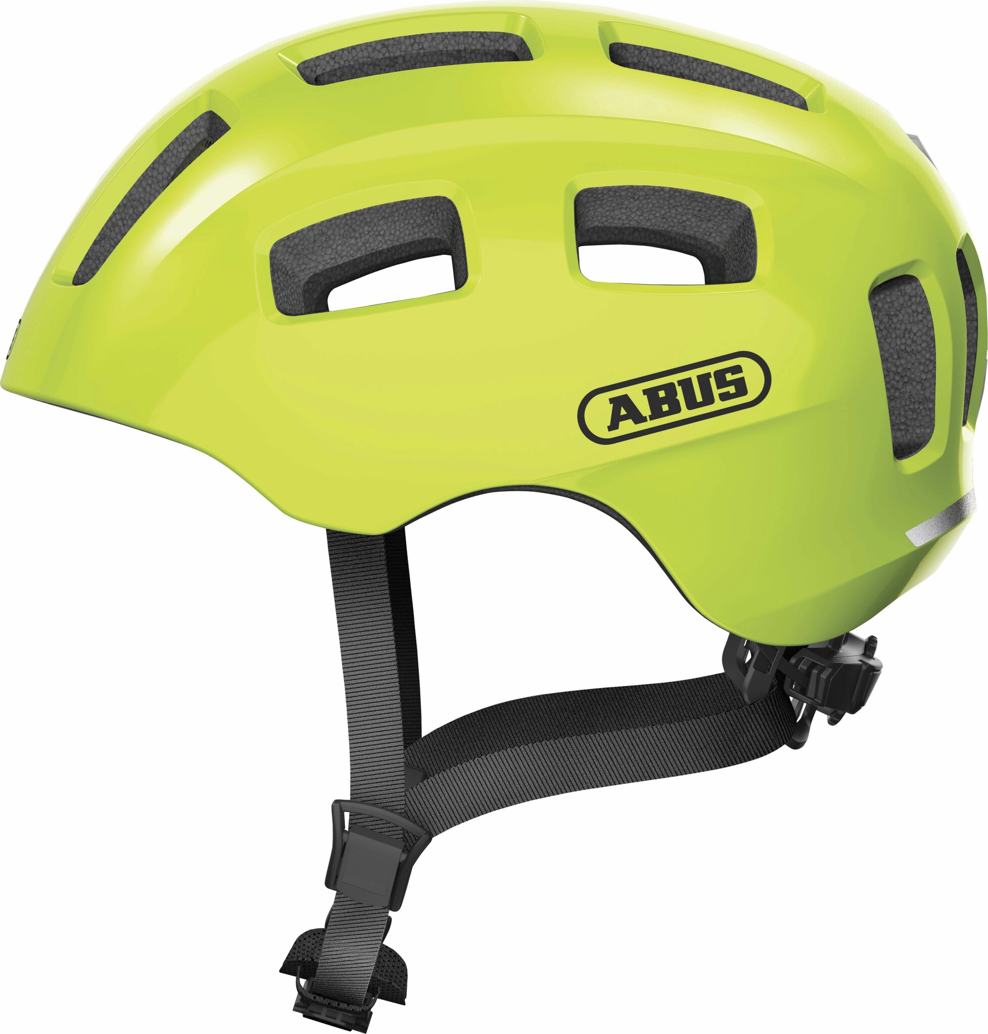 Шлем детский ABUS YOUN-I 2.0, размер M, Signal Yellow, желтый
