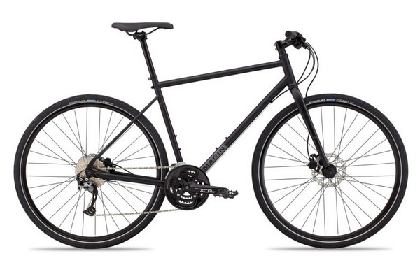 Велосипед 29" Marin MUIRWOODS рама - S 2021 Satin Black/Gloss Reflective Black