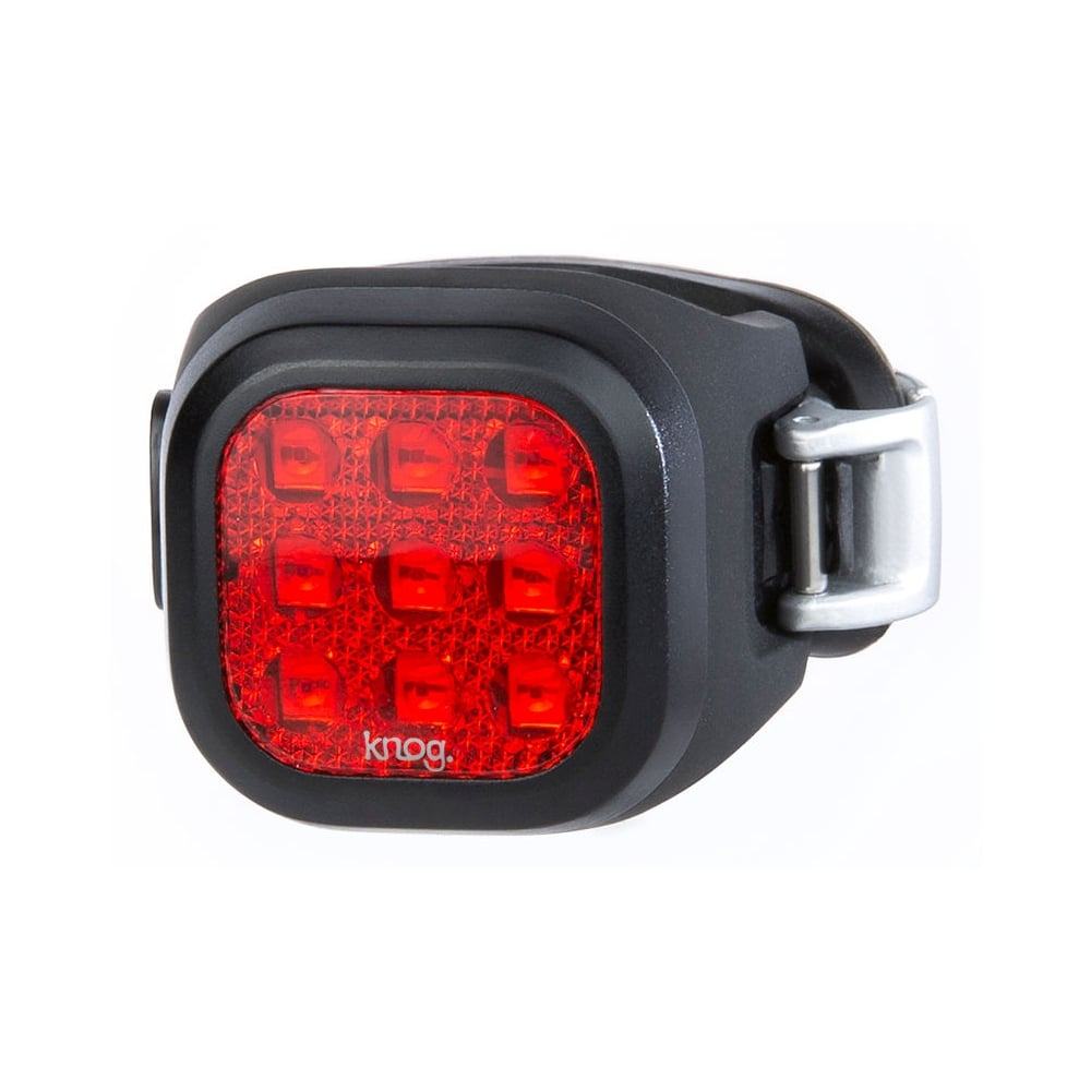 Блимавка задня Knog Blinder Mini Niner Rear, 11 люмен, 5 режимів, чорна фото 