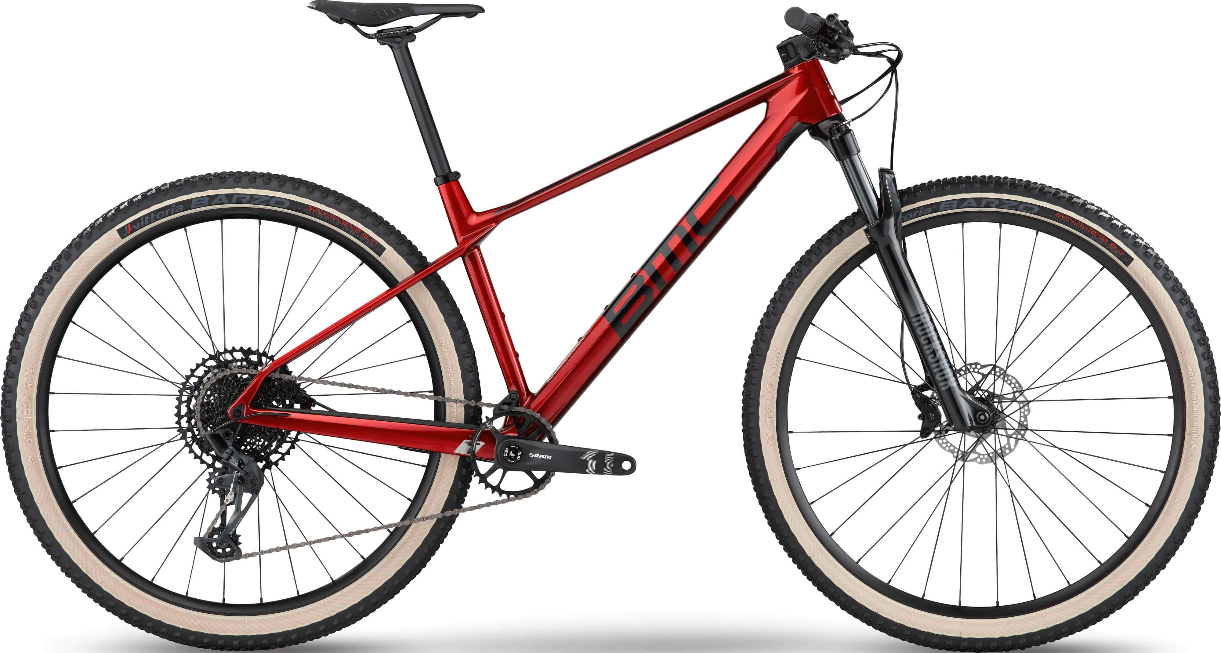 Велосипед 29" BMC TWOSTROKE 01 FOUR NX Eagle рама - L 2023 mix red blk blk