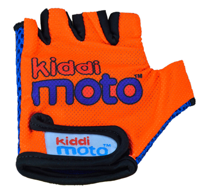 Перчатки детские Kiddimoto orange, размер М на возраст 4-7 лет фото 1
