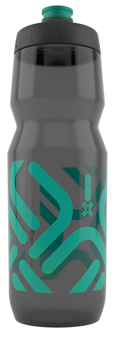 Фляга 0,75 Fidlock FIDGUARD BOTTLE 750 ANTIBACTERIAL, антибактериальная, прозрачный/черный/зеленый фото 