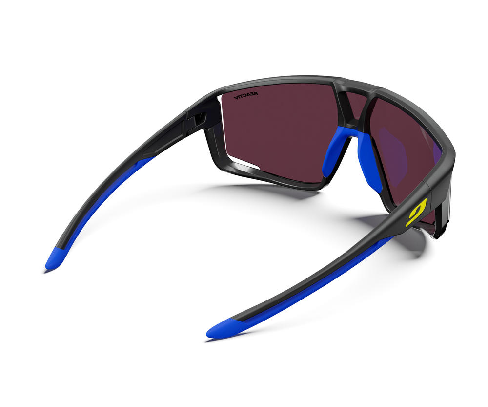 Окуляри Julbo FURY REACTIV PERFOMANCE 1-3 HIGH CONTRAST, чорно-сині, фотохромна лінза фото 5