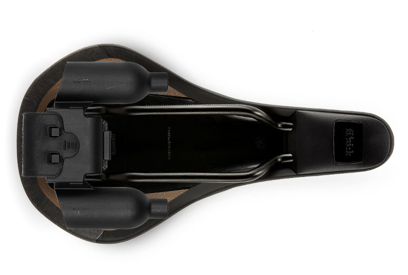 Седло Fizik Gravita Alpaca X5 + carriage kit  - 130mm, Enduro, Downhill, 362гр. black фото 3
