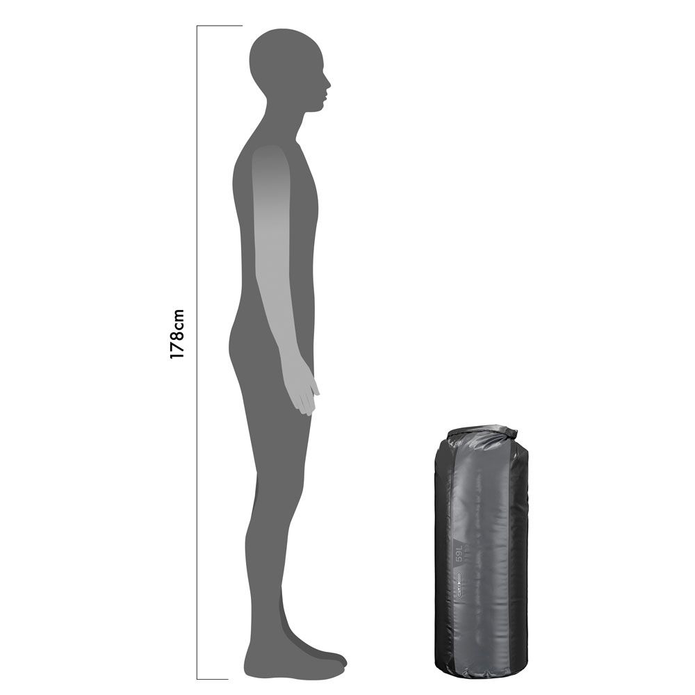 Драйбэг Ortlieb Dry Bag PD350 black grey, 59 л  фото 5