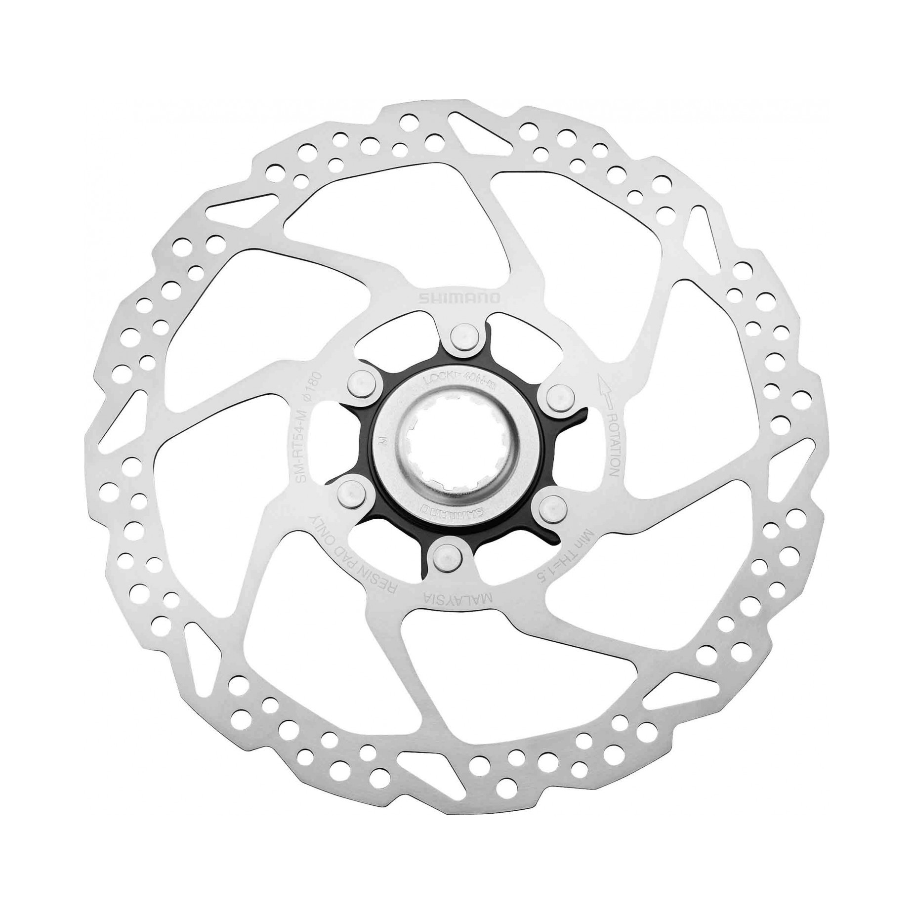 Ротор Shimano SM-RT54-M, 180мм, CENTER LOCK фото 