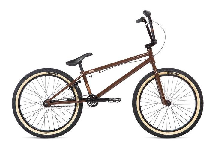 Велосипед 22" Stolen SPADE рама - 22.25" 2020 DARK CHOCOLATE W/ TAN WALLS, коричневый фото 1