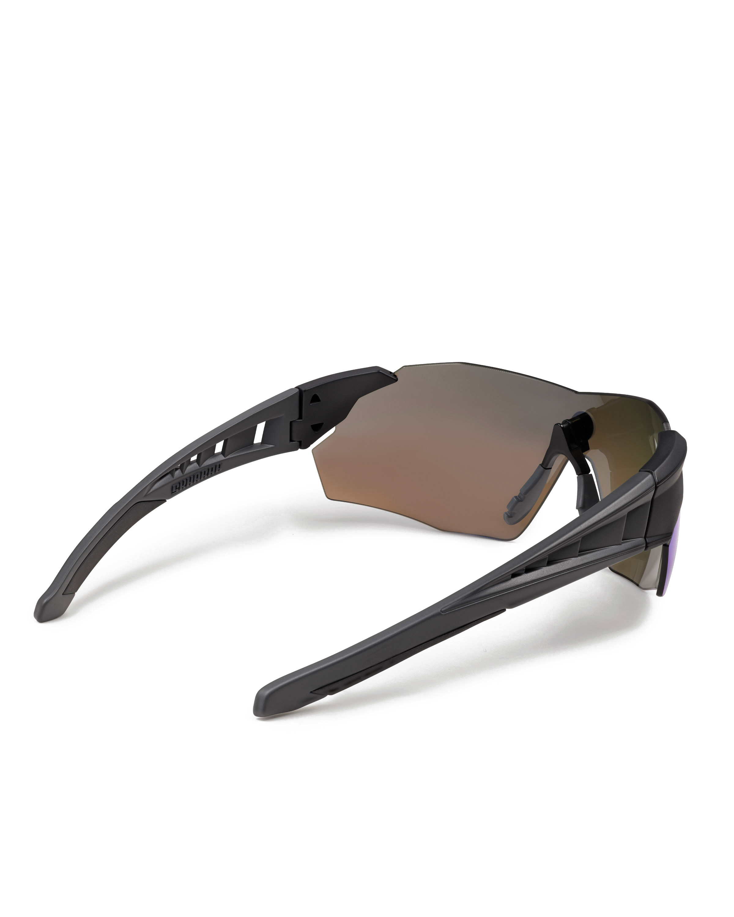 Окуляри ASSOS Eye Protection Skharab Neptune Blue, чорні, синя лінза фото 2
