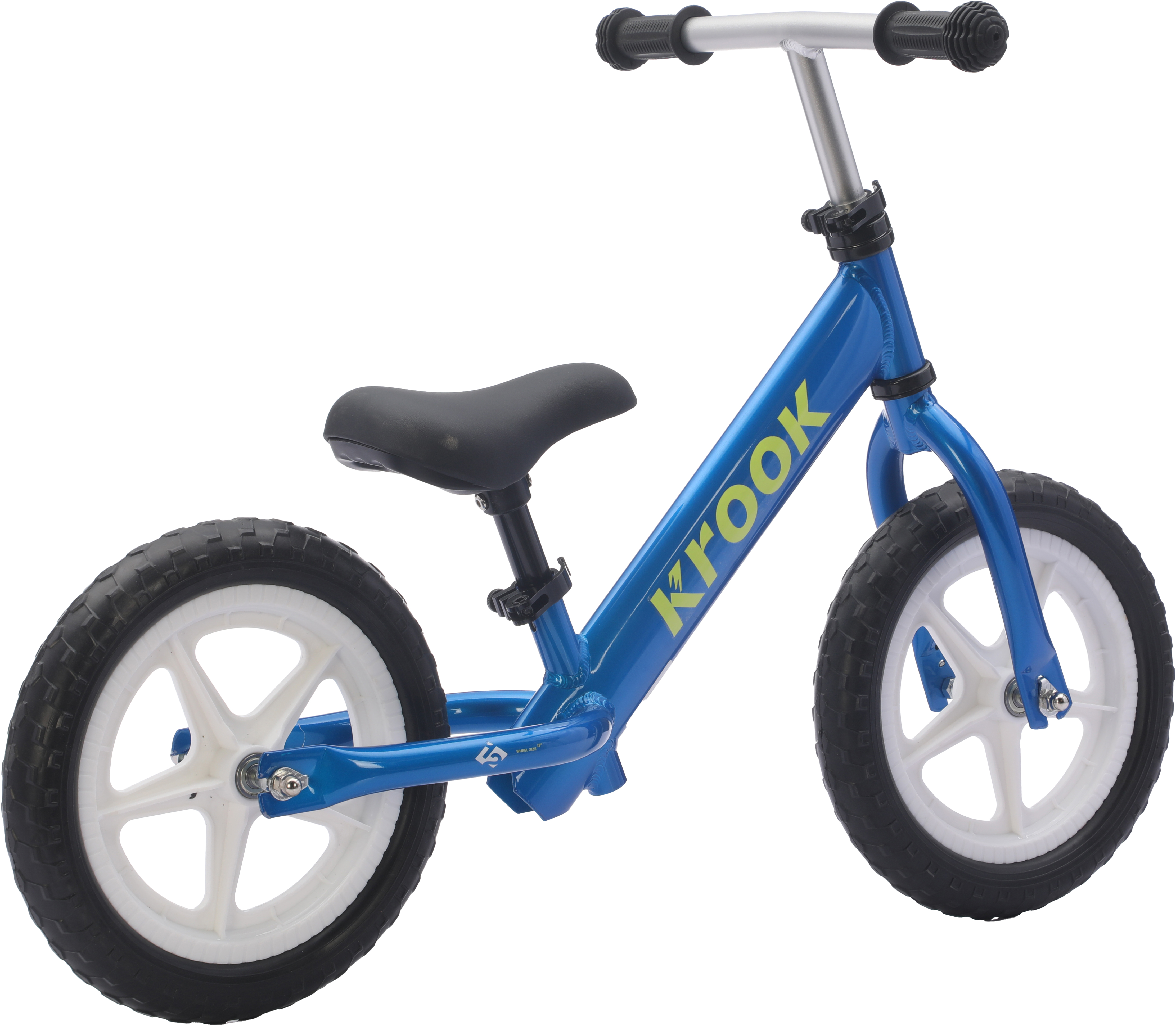 Беговел 12" Krook 12 голубой A5 фото 3