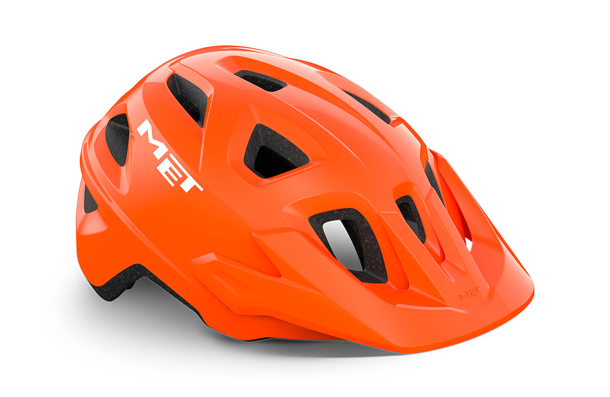 Шолом Met ELDAR CE розмір 52-57 см, Neon Orange Glossy фото 