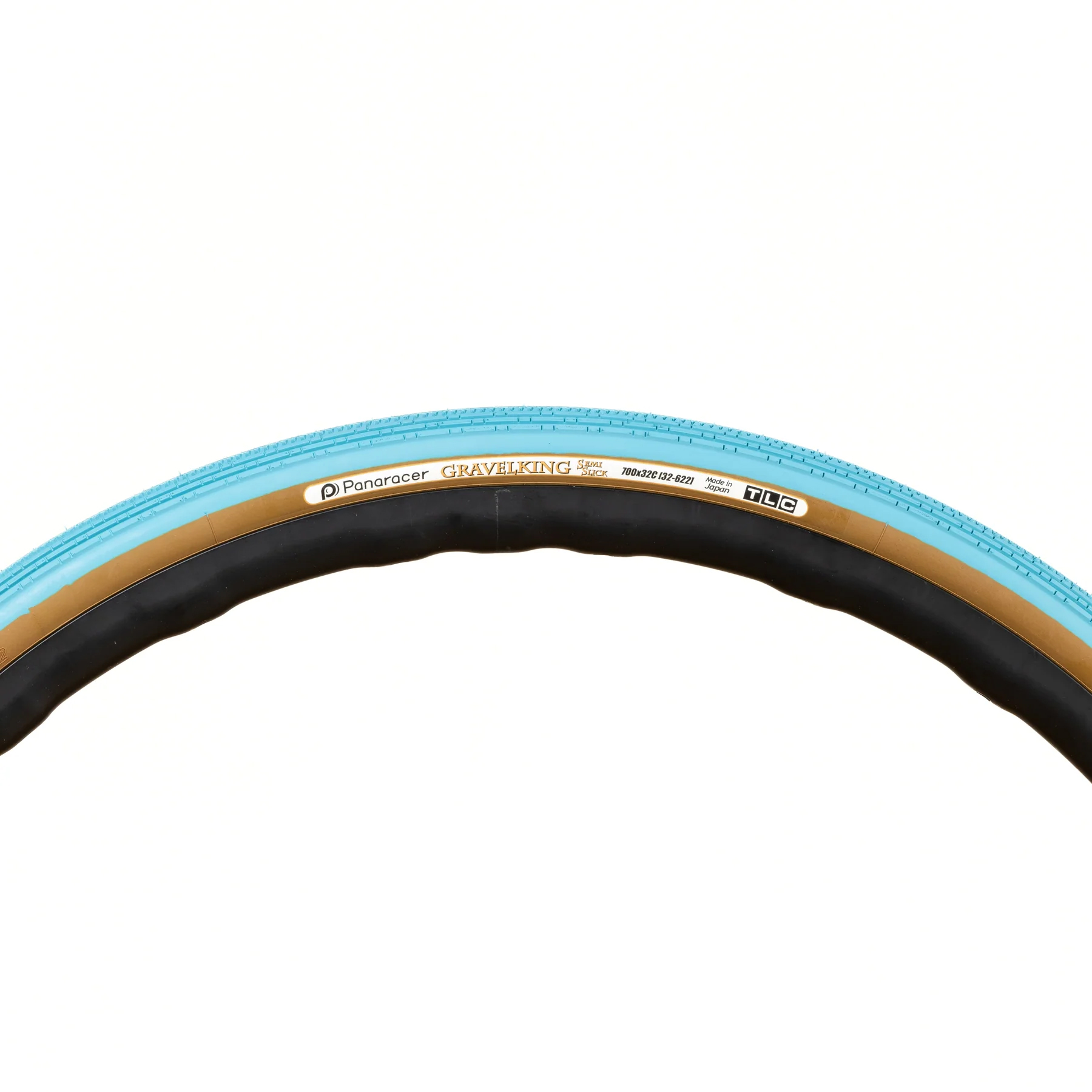 Покришка 700x38C Panaracer GRAVELKING SS Limited Edition, блакитна з коричневою боковиною фото 3