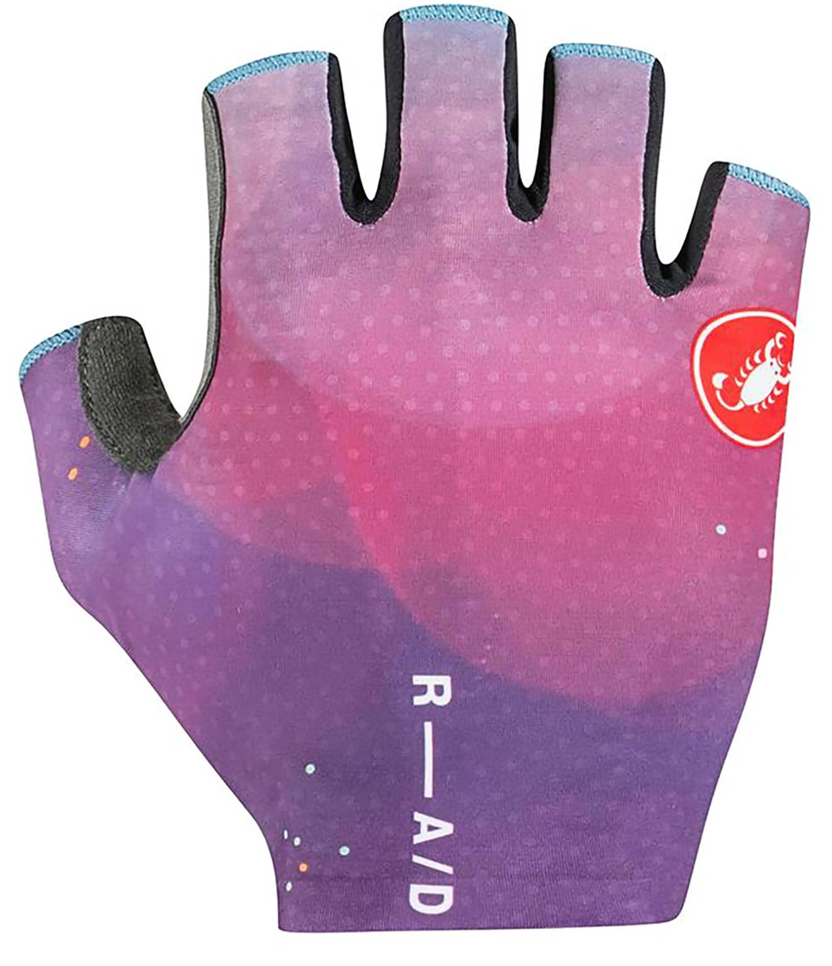 Рукавички Castelli Competizione 2 фіолетово-різнокольорові XL фото 