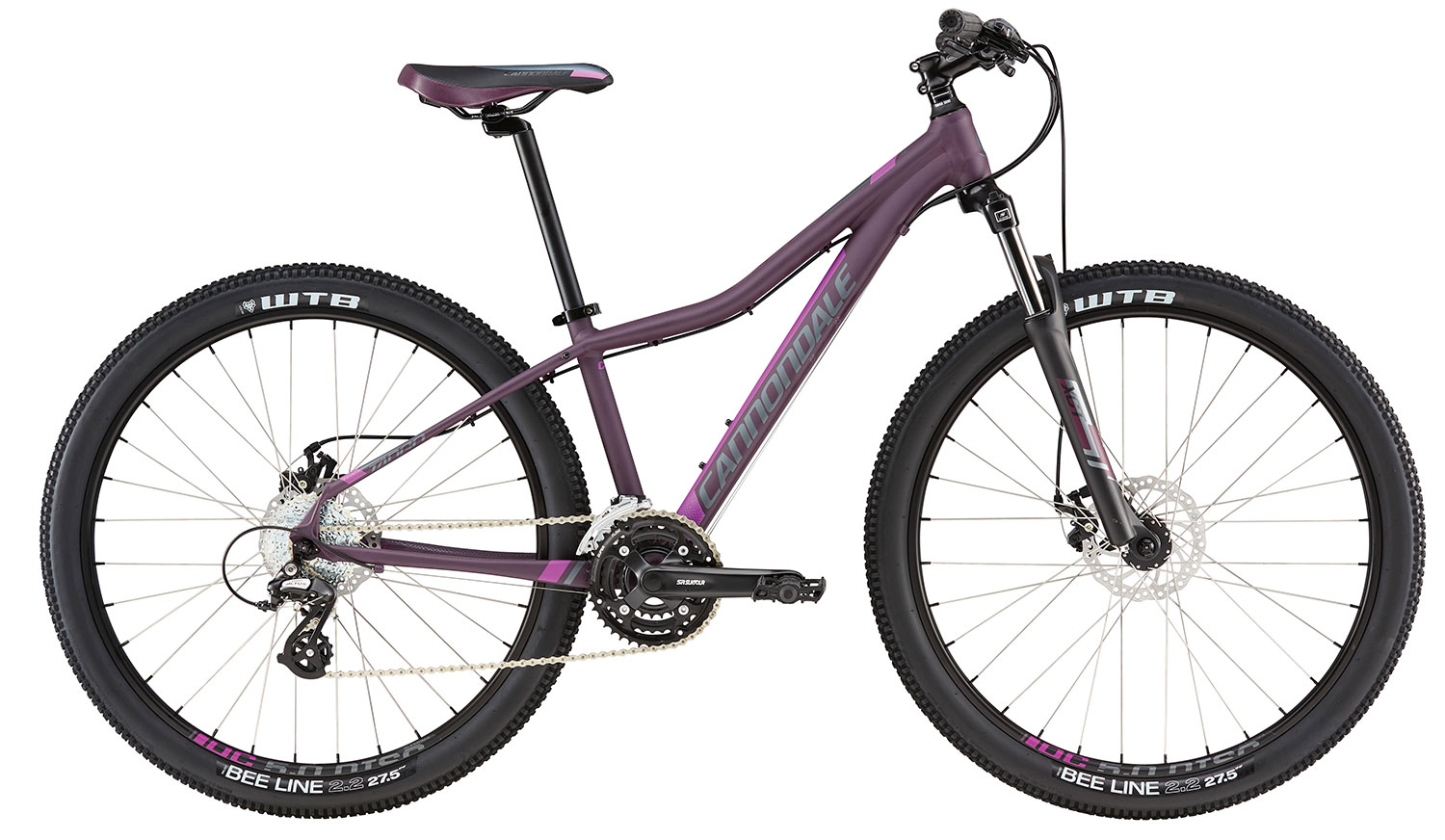 Велосипед 27,5 "Cannondale TRAIL TANGO 7 Feminine рама - M фіолетовий 2016 фото 