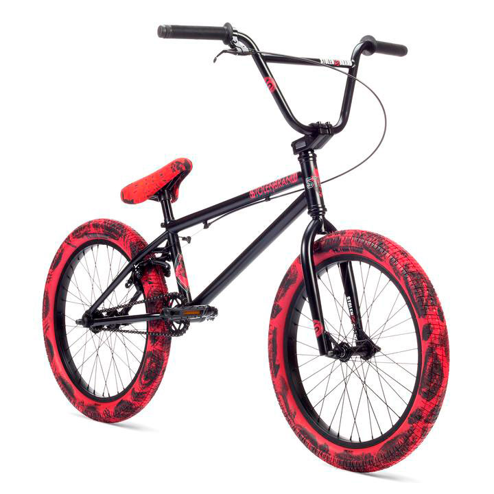 Велосипед 20" Stolen CASINO 1 2019 BLACK/RED TIE DYE фото 1