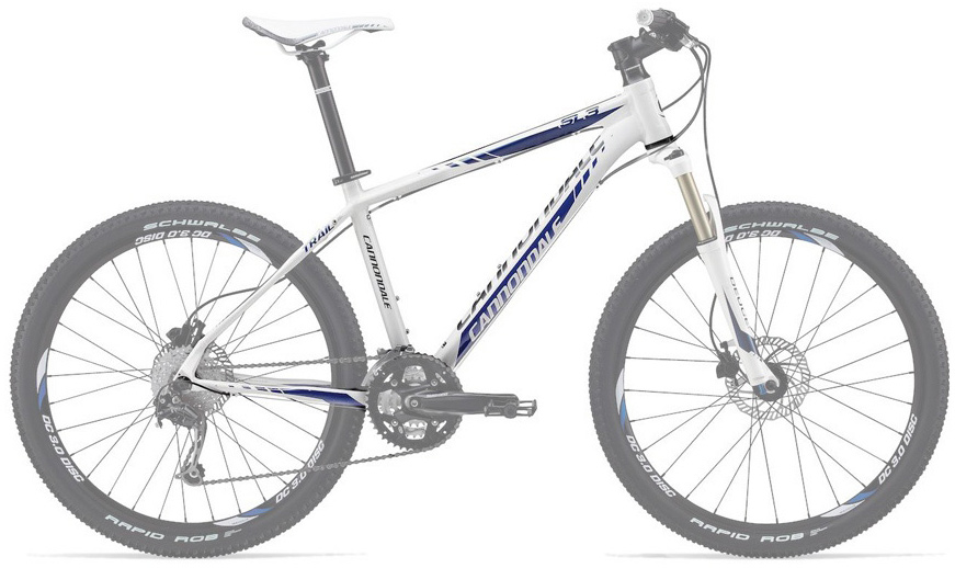 Рама Cannondale 26" Trail SL 3 рама - XL белая 2012 фото 1