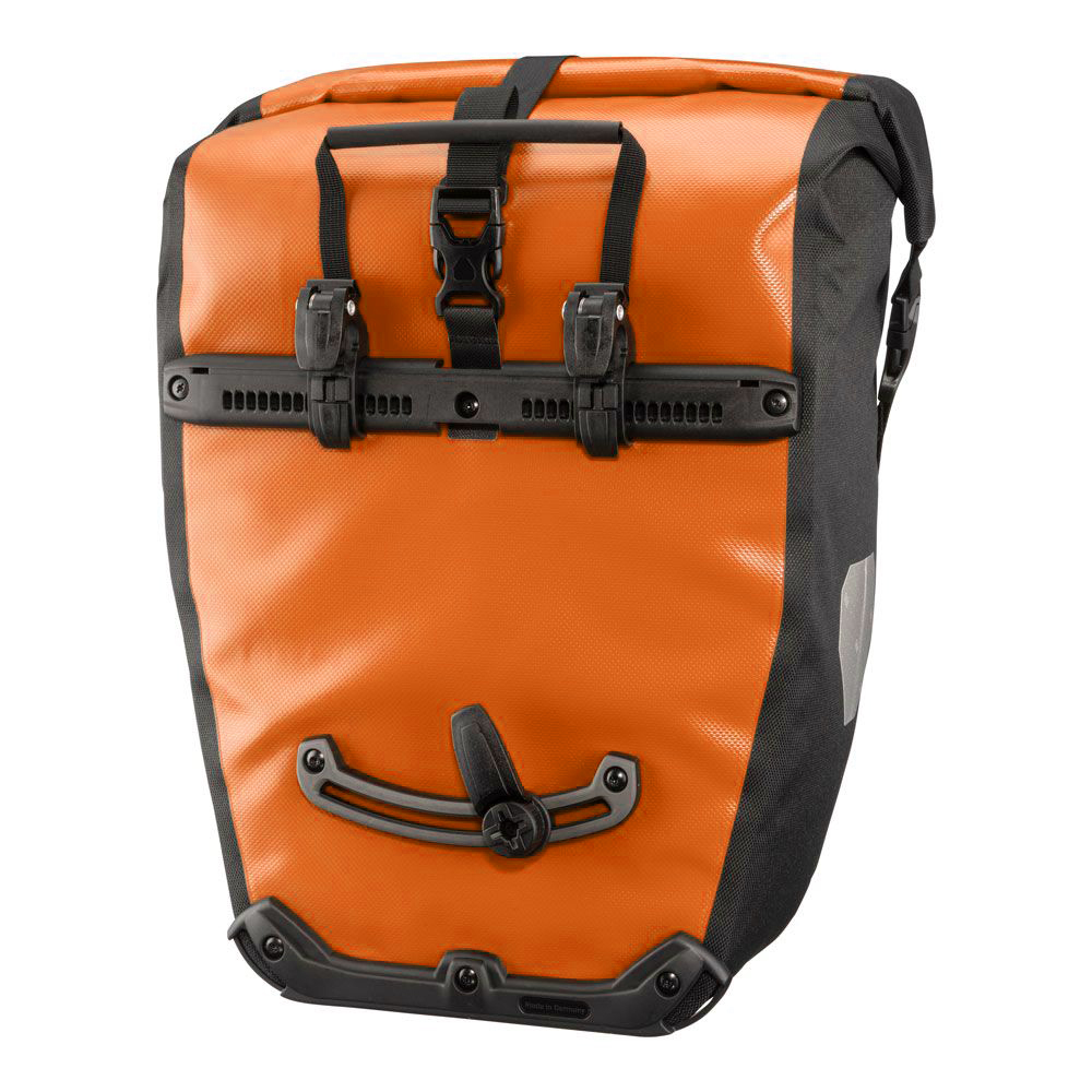 Гермосумка велосипедная Ortlieb Back-Roller Classic orange-black, 20 л фото 2