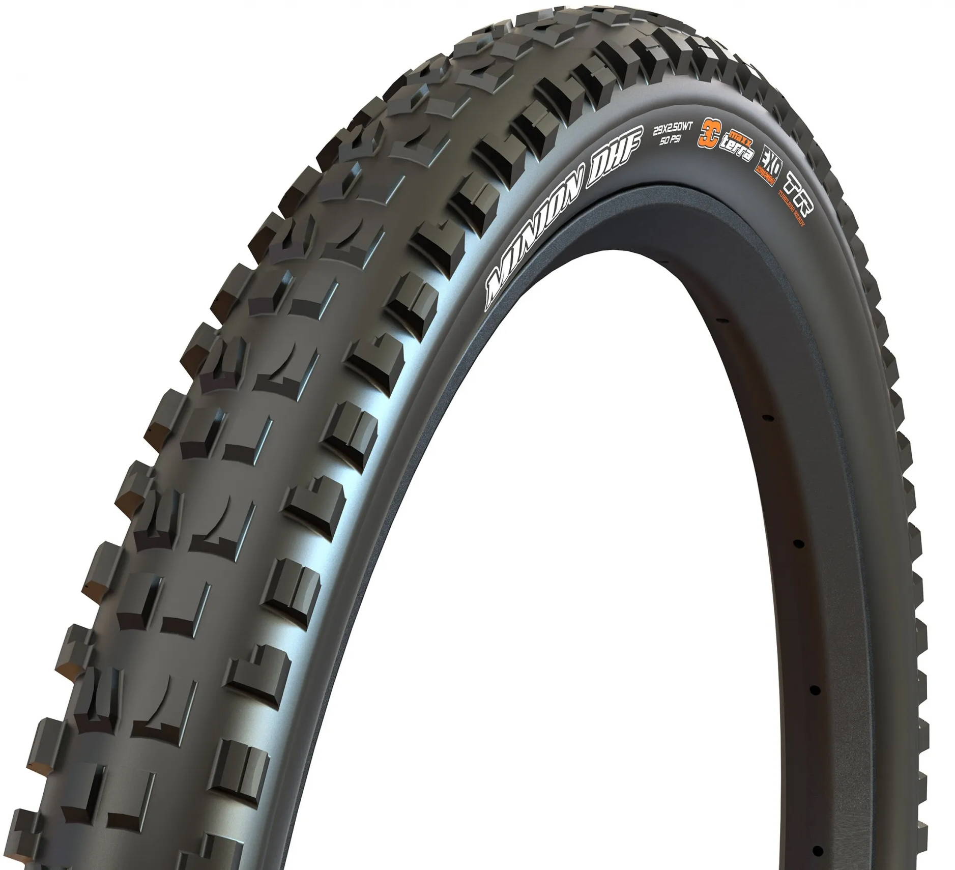 Покрышка 29x2.60 Maxxis MINION DHF, TPI60, Foldable, 3CT/EXO+/TR фото 
