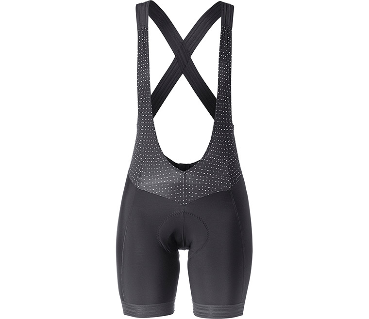 Велотруси Mavic SEQUENCE PRO BIBSHORT, з памперсом, жіночі, на лямках, чорні, S фото 