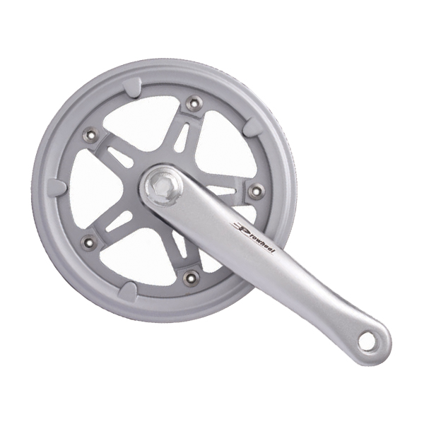 Фотографія Комплект шатунів Prowheel PRO-442PP, 42T, шатун 170мм срібла. (Pride Classic) Комплект шатунів Prowheel PRO-442PP, 42T, шатун 170мм срібла. (Pride Classic) фото