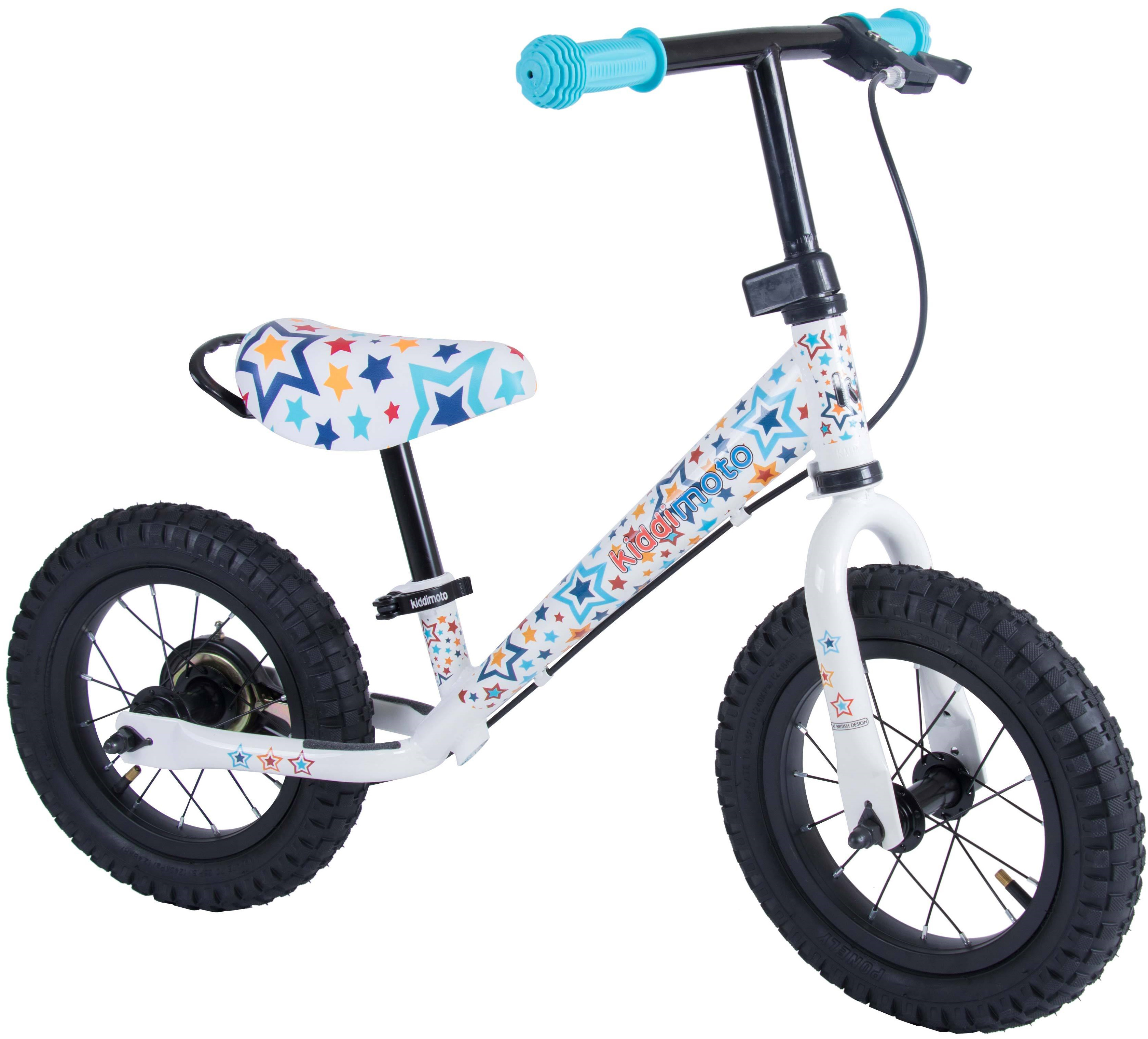 Біговел 12" Kiddimoto Super Junior MAX SUPER зірки, алюмінієвий фото 
