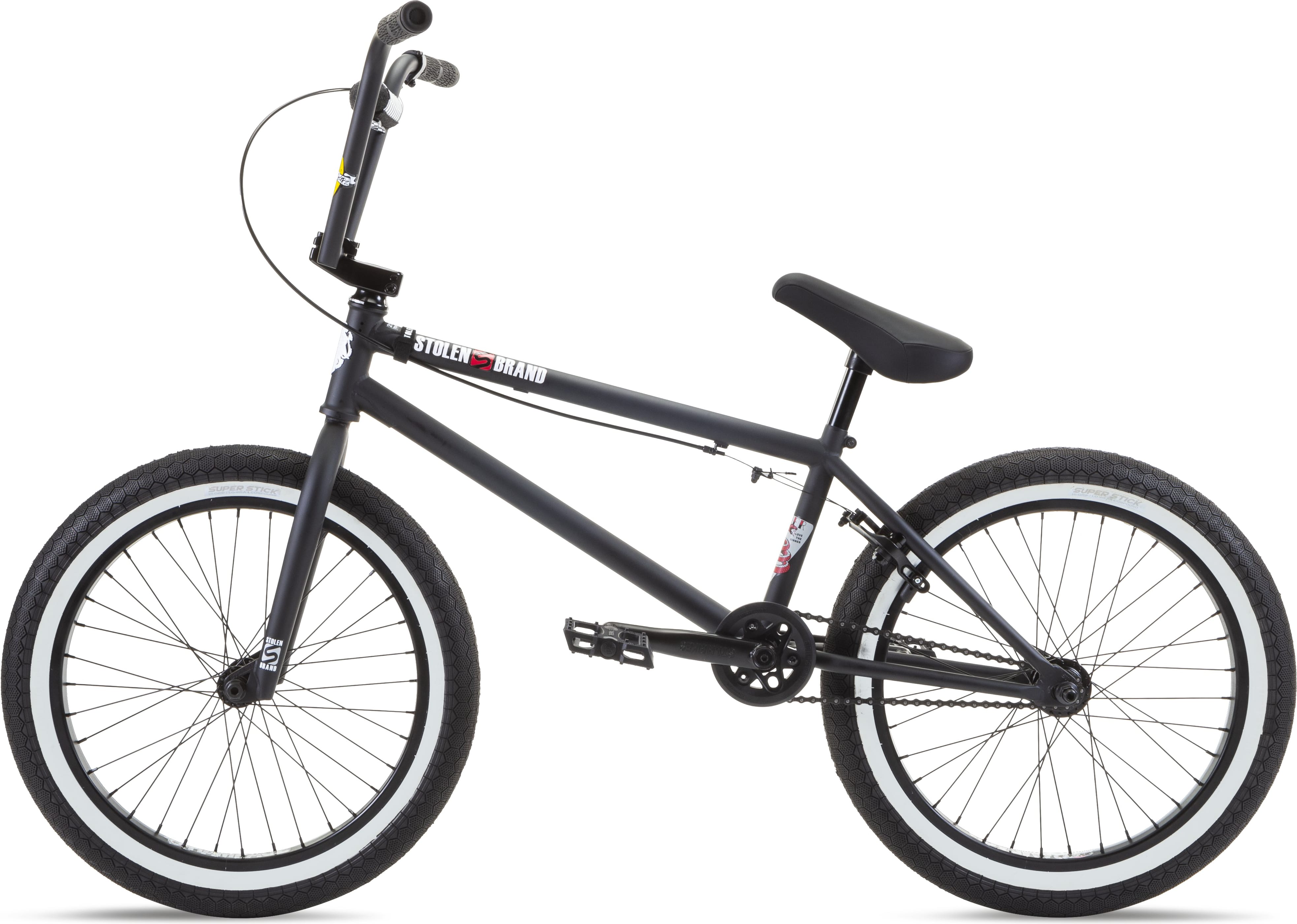 Велосипед 20" Stolen SINNER FC LHD 21.00" FAST TIMES BLACK A3 фото 