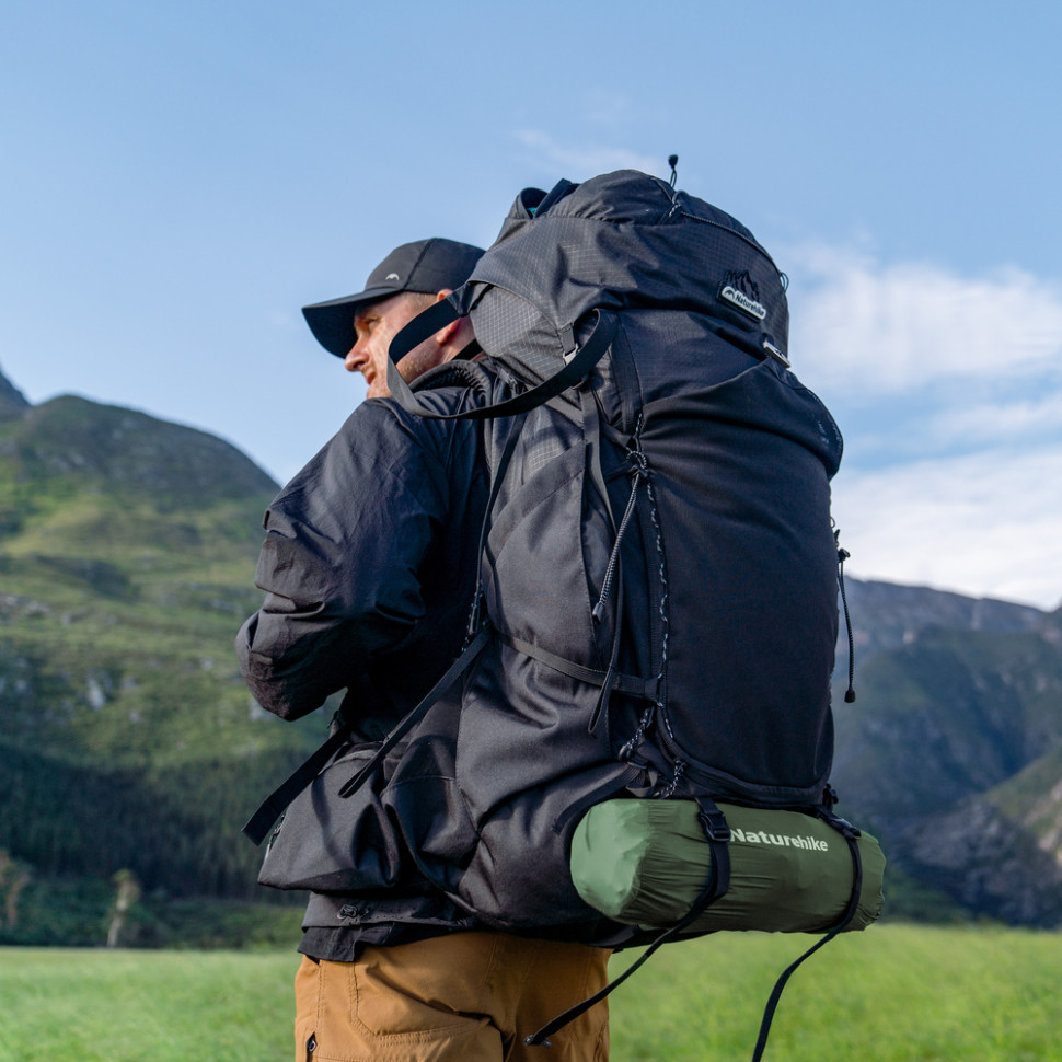 Килимок надувний Naturehike CNK2550WS019, 200х125х6.5 см, синій фото 4