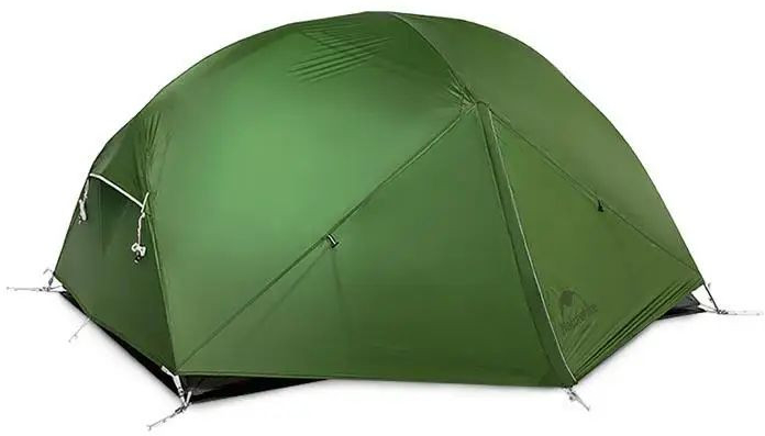 Палатка двухместная Naturehike Mongar NH17T007-M, темно-зеленая фото 