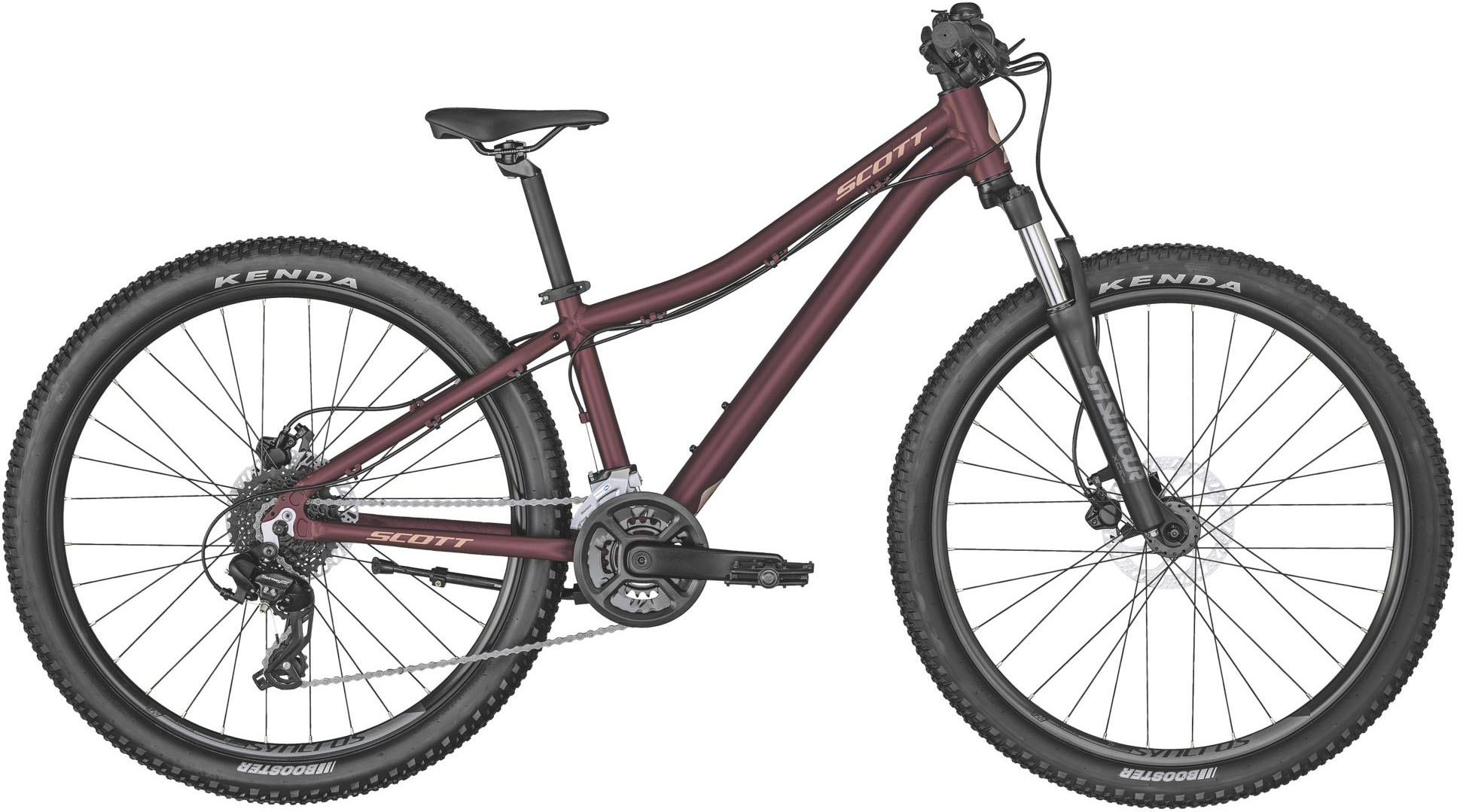 Велосипед 26" Scott CONTESSA 26 DISC (CN) OS, бордовый A3 фото 