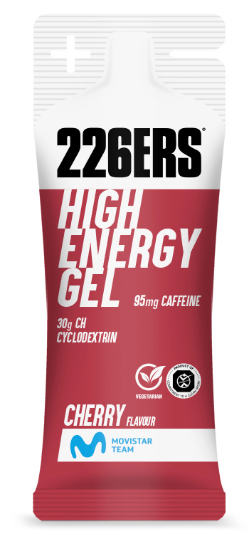 Гель 226ERS High Energy XS 30г углеводов 95мг кофеина вишня 45г фото 