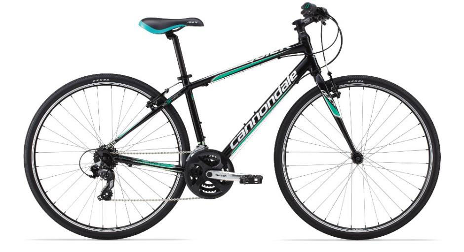 Велосипед 28 "Cannondale QUICK 6 Feminine рама - S 2015 черн. фото 1