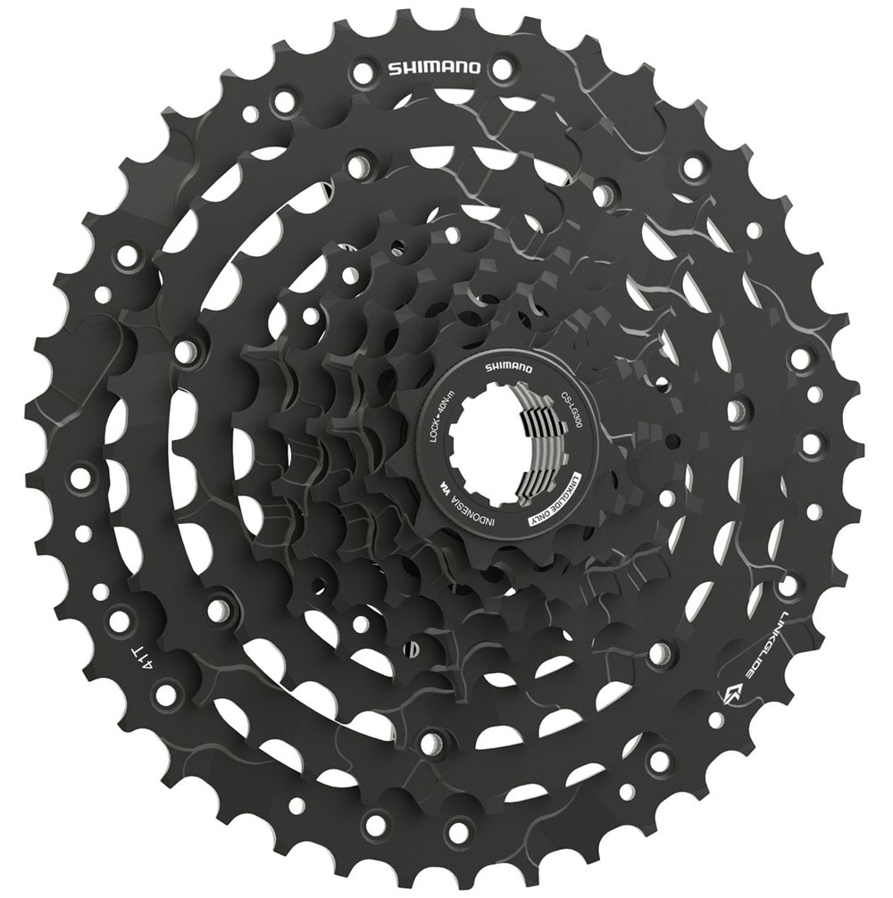 Касета Shimano CS-LG300-9 CUES, 9-шв., 11-41 фото 