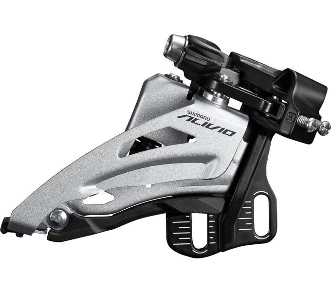 Переключатель пер. Shimano FD-M3120-Е ALIVIO SIDE SWING, FRONT-PULL, E-TYPE, 36T, для 2X9 фото 