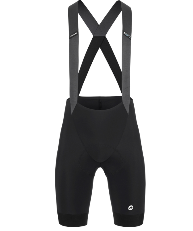 Велотрусы ASSOS Mille GT Bib Shorts C2 Black Series, на лямках, мужские, черные, L фото 