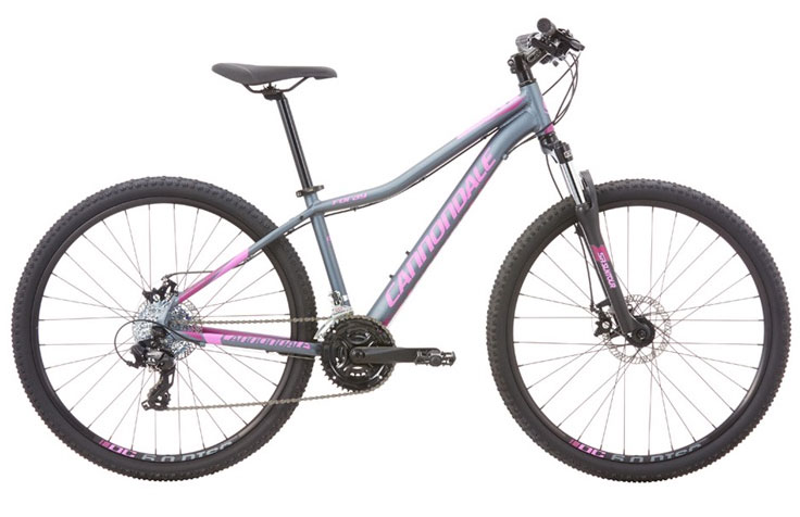 Велосипед 27,5" Cannondale FORAY 3 Feminine рама - S 2017 GRY серый фото 