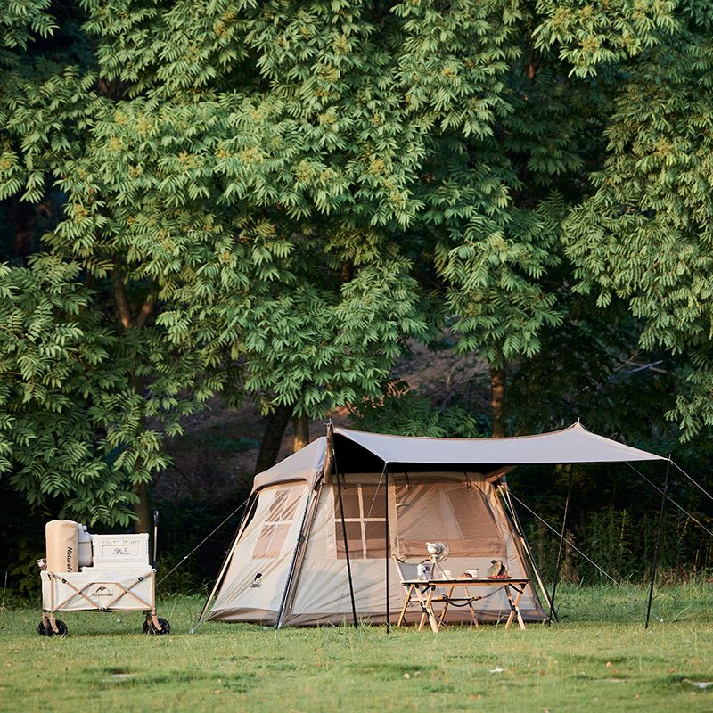 Намет чотиримісний Naturehike Village CNK2300ZP021, коричневий фото 10