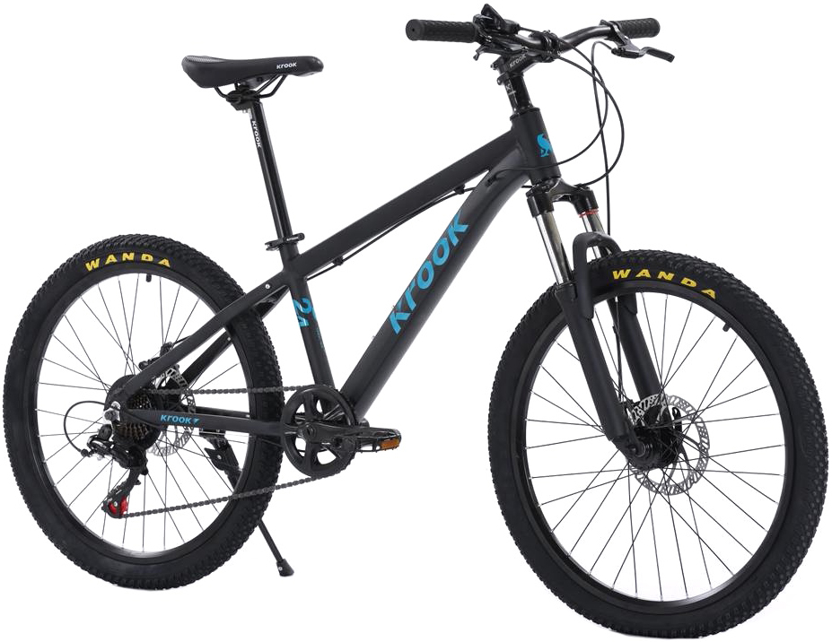 Велосипед 24" Krook 24 черный A5 фото 2