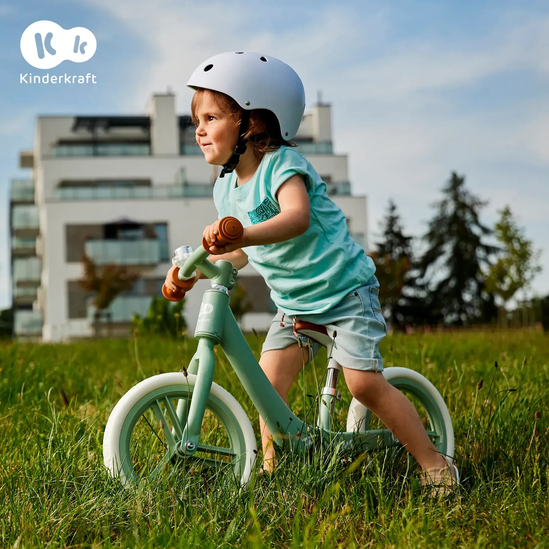 Біговел 12" Kinderkraft Fly Plus Mint фото 8