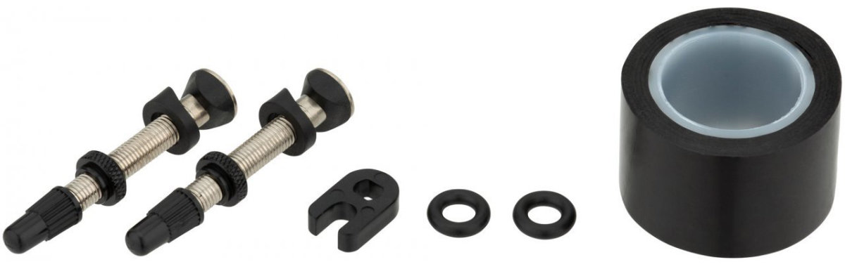Комплект для безкамерки Sram TUBELESS UNI valve/tape kit 32, 2rims фото 2
