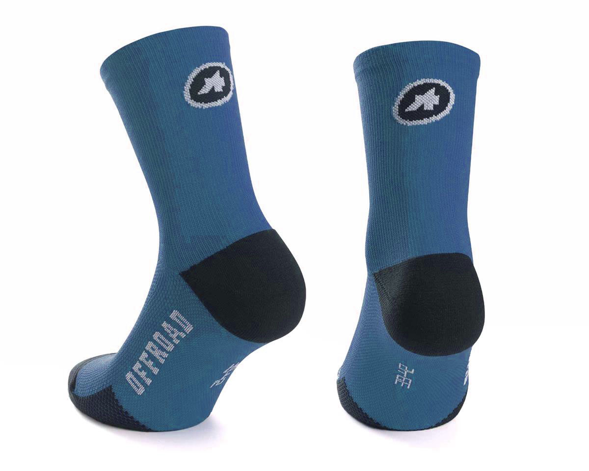 Шкарпетки ASSOS XC Socks Corfu, сині II/43-46 фото 2