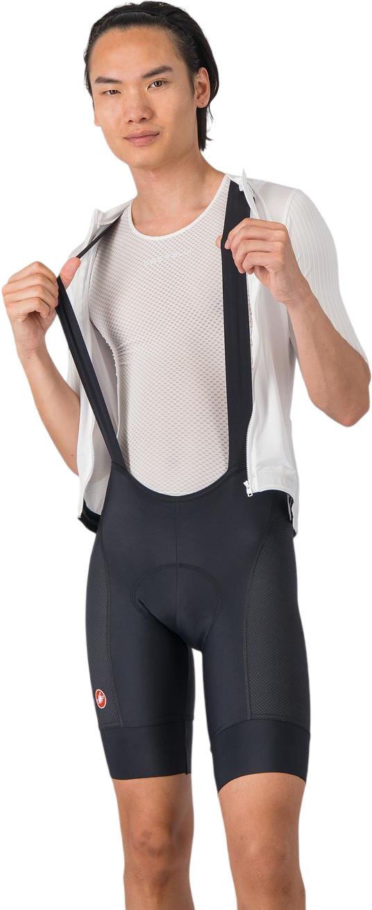 Велотруси Castelli Competizione 2 на лямках чоловічі black XXXL фото 