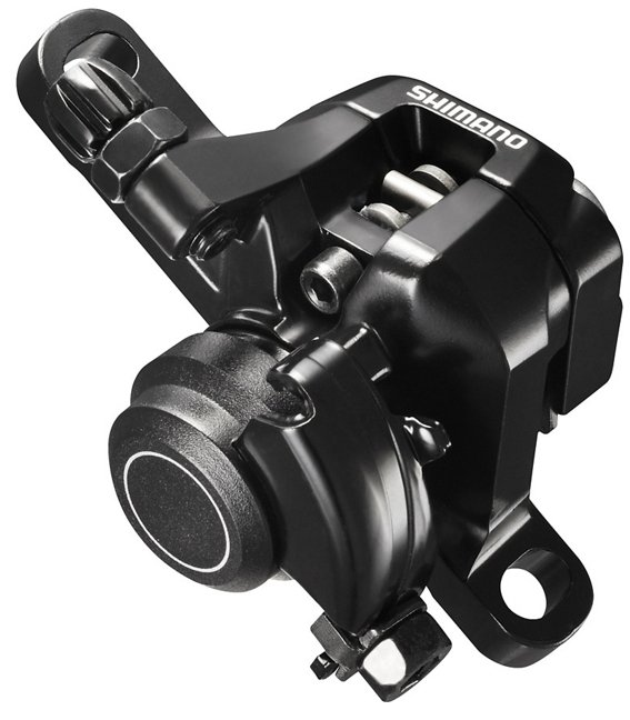 Гальмо дискове Shimano BR-R317-R, заднє, чорне фото 