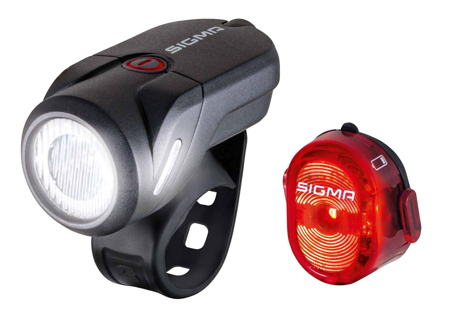 Комплект фара+мигалка Sigma Sport AURA 35/NUGGET II K-SET фото 
