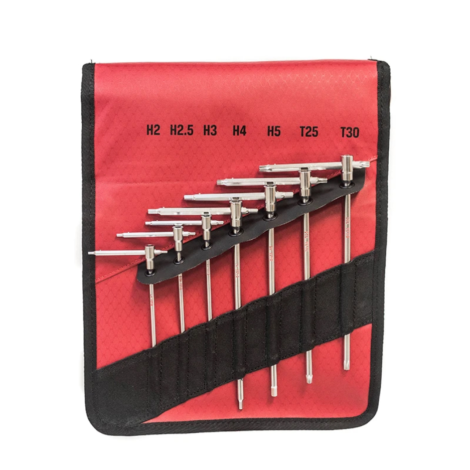 Набор инструмента (Torx+ шестигранники) SILCA T-Handle Folio, 10 элементов фото 2