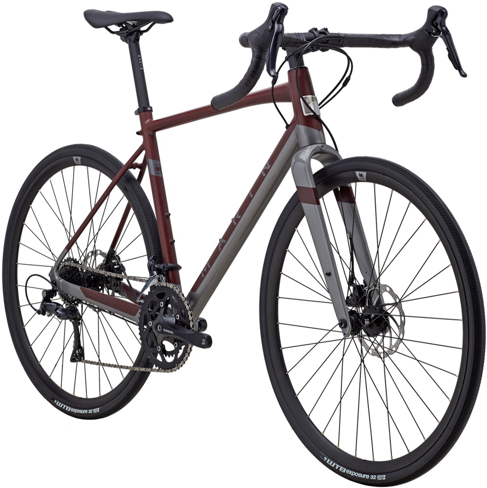 Велосипед 28 "Marin GESTALT 1 рама - 56см 2021 Satin Red/Gloss Charcoal фото 2