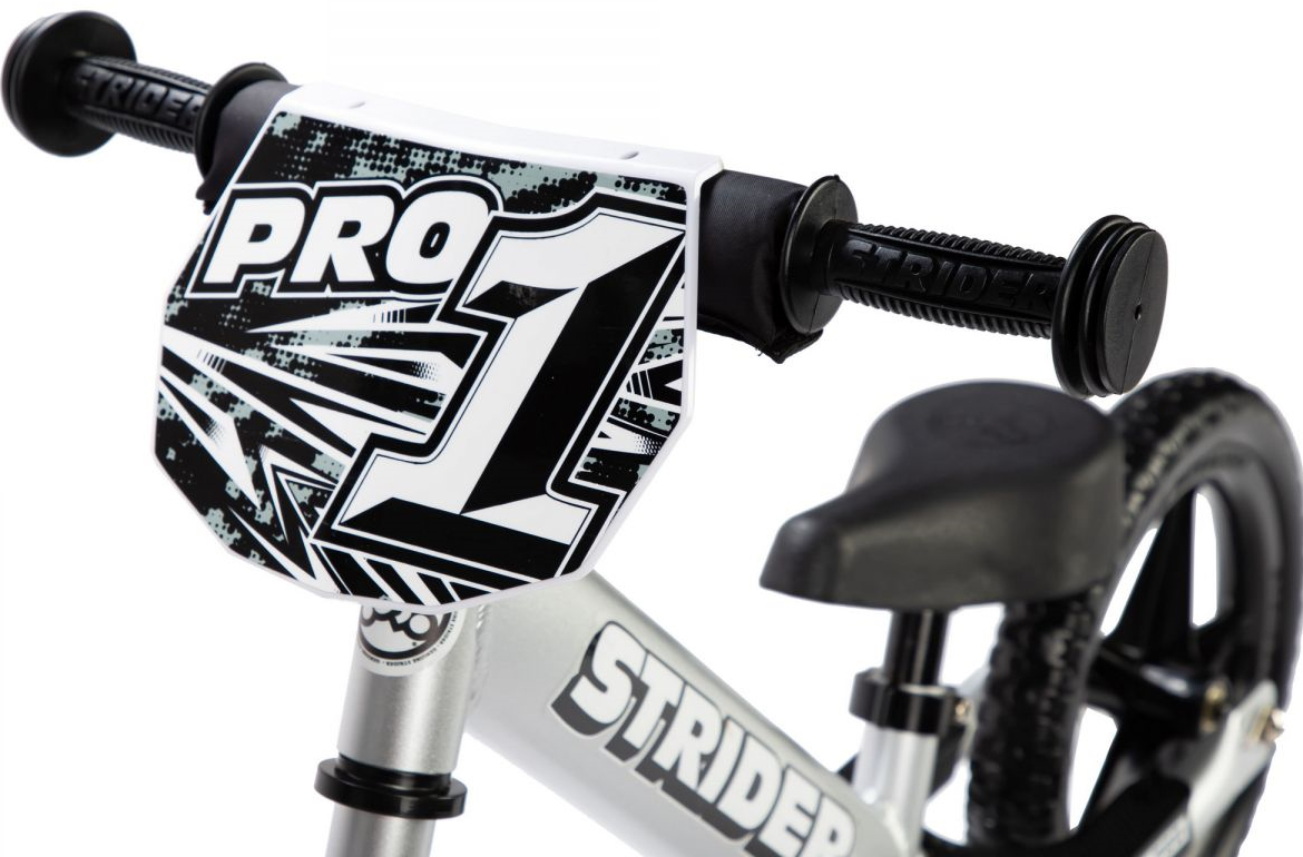 Біговел Strider 12 Pro, Silver фото 2