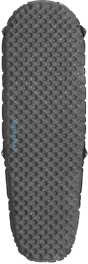 Килимок надувний Naturehike CNH22DZ018, 168х58х7 см, сірий фото 3