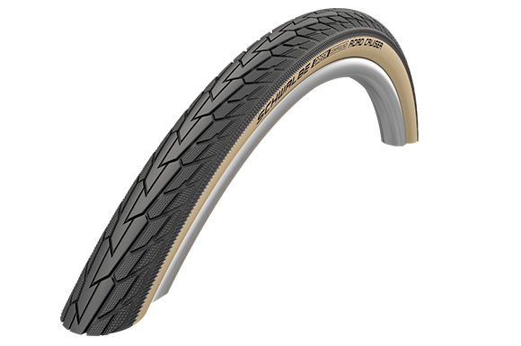 Покрышка 28x1.40 700x35C (37-622) Schwalbe ROAD CRUISER K-Guard Active B/G HS484 GREEN, 50EPI фото 